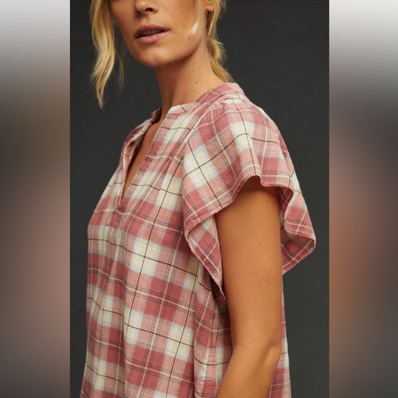 Trovata Birds of Paradise Brett Blouse Sz M - Picture 3 of 8